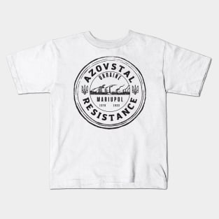 Azovstal resistance Kids T-Shirt